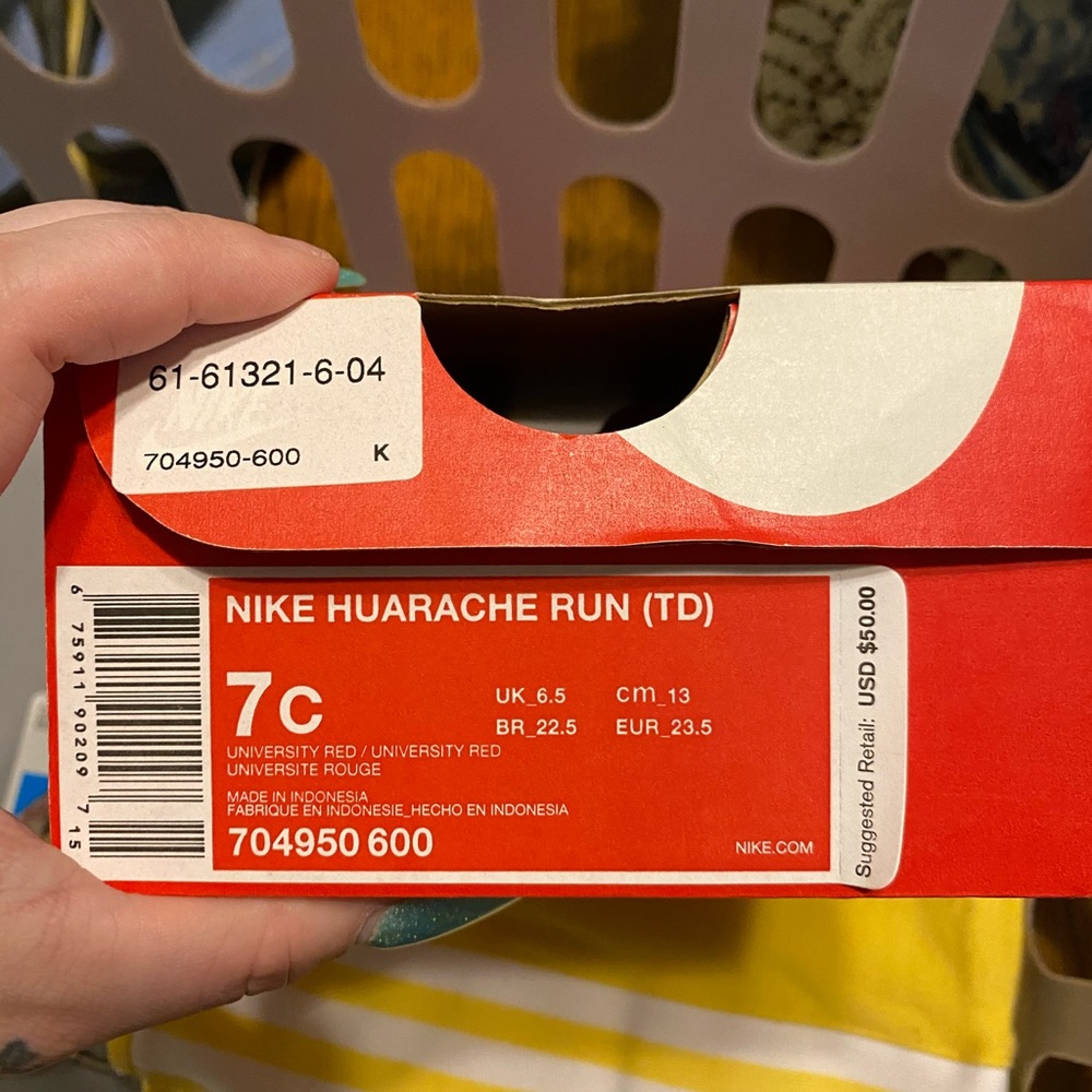 red boy shoes